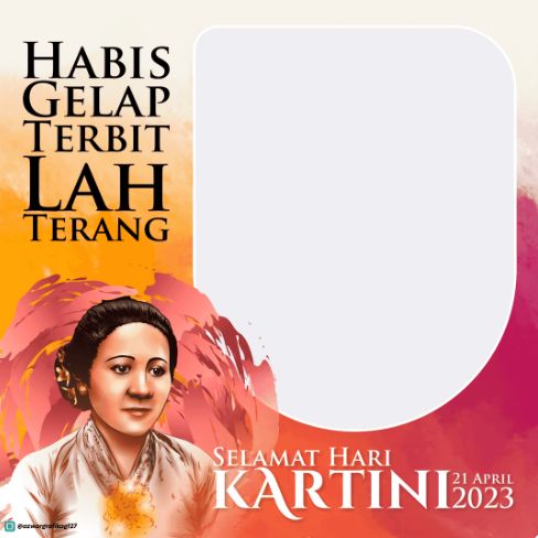 Hari Kartini diperingati pada 21 April. Untuk meramaikan peringatannya, kamu bisa memasang twibbon Hari Kartini 2023 dan diunggah ke media sosial. Cek di sini!