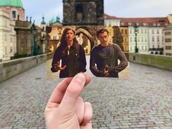 Keren! Foto Adegan Film Berpadu dengan Lokasi Aslinya