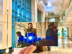 Keren! Foto Adegan Film Berpadu dengan Lokasi Aslinya