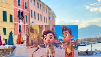 Dunia film animasi Luca ternyata berada desa Vernazza di Cinque Terre, Italia. Dari jalan berbatu hingga mitos dan legenda kuno yang terjalin sepanjang sejarah Cinque Terre, semuanya nyata dan semuanya ada di sini siap untuk ditemukan. Foto: Thomas Duke