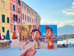 Keren! Foto Adegan Film Berpadu dengan Lokasi Aslinya