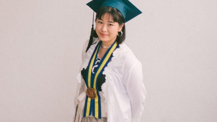 Clareta Milena, wisudawan peraih IPK tertinggi di ITB pada wisuda April 2023.