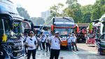 Momen Erick Thohir Lepas Rombongan Mudik Gratis BUMN di GBK