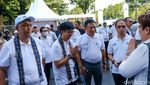 Momen Erick Thohir Lepas Rombongan Mudik Gratis BUMN di GBK