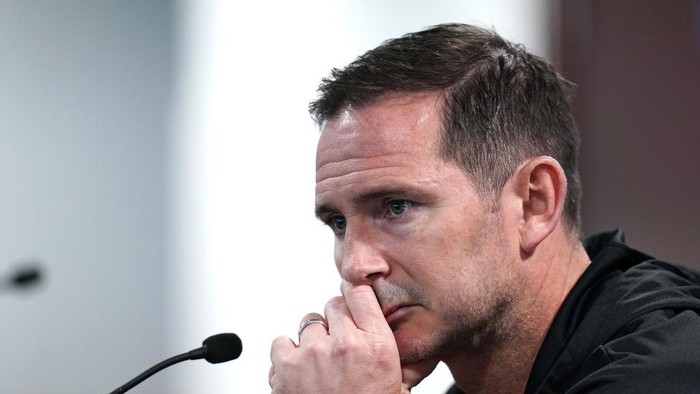Chelsea manager Frank Lampard during a press conference at Stamford Bridge, London. Picture date: Monday April 17, 2023. (Photo by John Walton/PA Images via Getty Images)