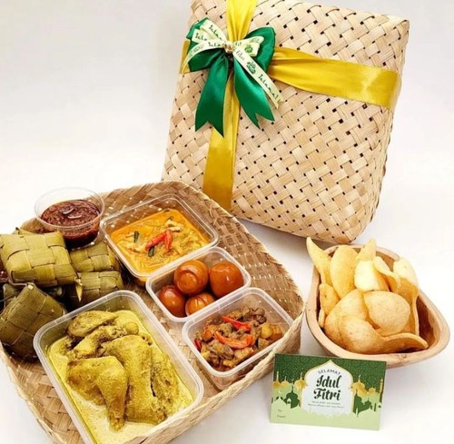 Hampers lebaran by Lombok Hampers. (Instagram lombok hampers)
