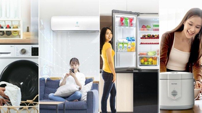 Ilustrasi Lini Produk Polytron