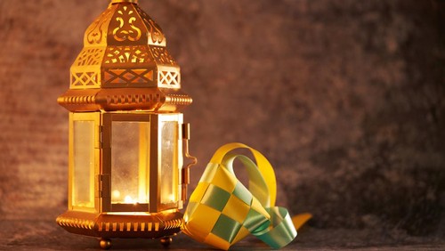 Ilustrasi ucapan Idul Fitri atau Lebaran