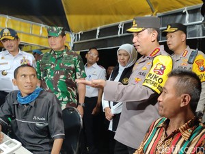Kapolri Tinjau Terminal Purabaya, Janji Kawal Arus Mudik Sampai Tuntas