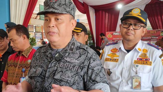 Kepala Biro Humas dan Protokol BNN Brigjen Sulistyo Pudjo Hartono (ANTARA/Syaiful Hakim)