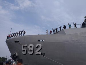 TNI AL Gelar Mudik Gratis Naik Kapal Perang PP, Ini Jadwal & Syaratnya