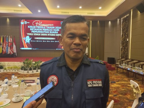 Ketua Komisi Pemilihan Umum (KPU) Provinsi NTB Suhardi Soud saat ditemui beberapa waktu yang lalu. (Lalu Helmi/detikBali)