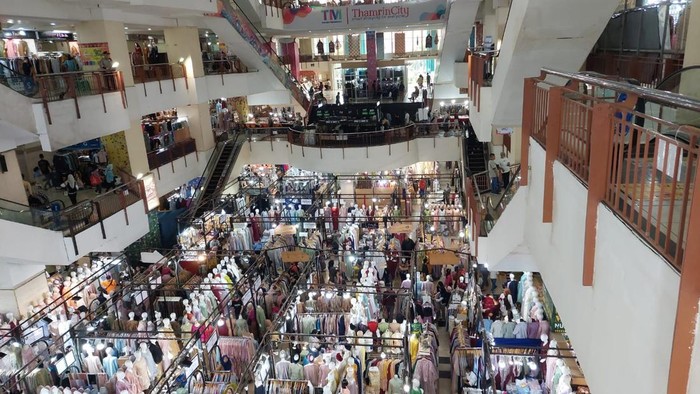 Kondisi pasar Tanah Abang