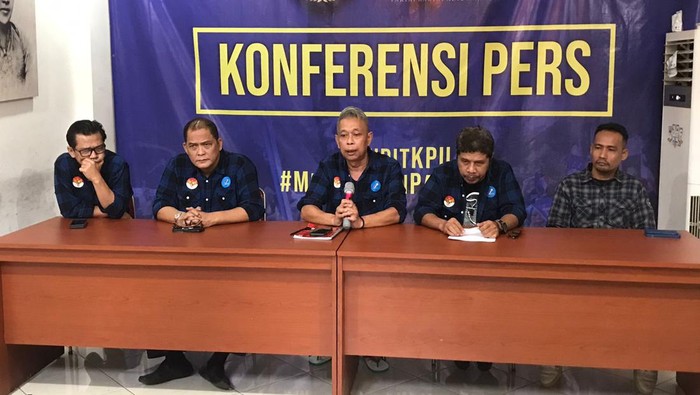 Konferensi pers Partai Prima (Dwi-detikcom)