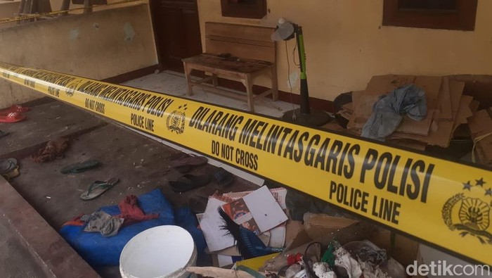 Kontrakan yang jadi TKP pembacokan