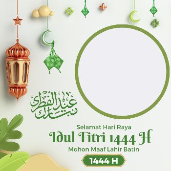 Kumpulan twibbon Idul Fitri 2023.