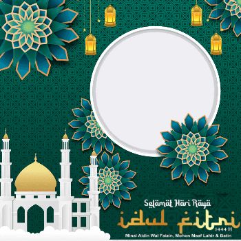 Kumpulan twibbon Idul Fitri 2023.