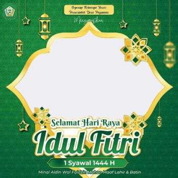 Kumpulan twibbon Idul Fitri 2023.