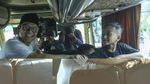 Momen Cak Imin Lepas Ribuan Pemudik di Markas PKB