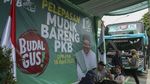 Momen Cak Imin Lepas Ribuan Pemudik di Markas PKB