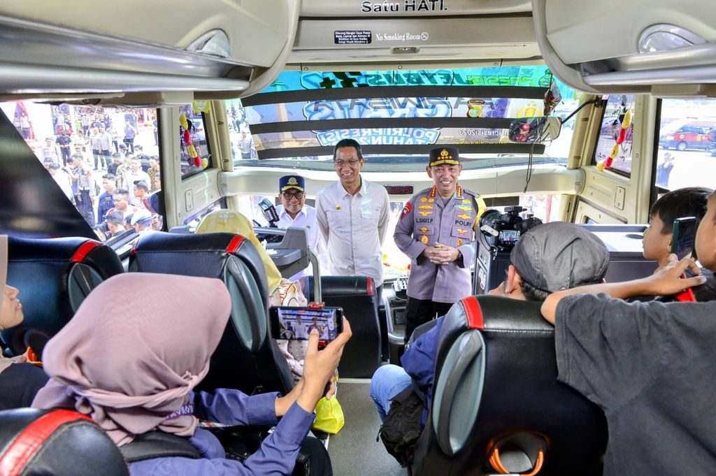 Mudik Gratis Polri Presisi Tahun 2023