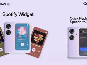 Widget Spotify dan Fitur Balas Cepat Pesan WA Hadir di Oppo Find N2 Flip