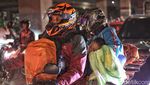 Pemudik Motor Mulai Padati Jalan Raya Kalimalang