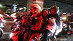 Pemudik Motor Mulai Padati Jalan Raya Kalimalang