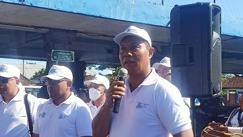 GM PLN Unit Induk Distribusi (UID) Bali, I Wayan Udayana ketika ditemui Selasa (18/4/2023) di Terminal Ubung, Denpasar.