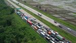 Potret One Way Tol Cipali, Arah Jakarta Dialihkan Via Subang
