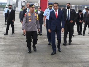 Jokowi Tiba di Tanah Air Usai Lawatan dari Hannover Jerman