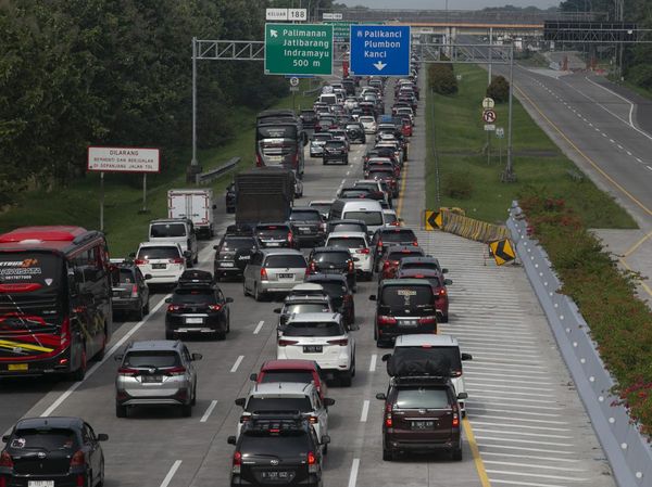 Arus Mudik di Tol Palikanci Mulai Padat, Begini Penampakannya