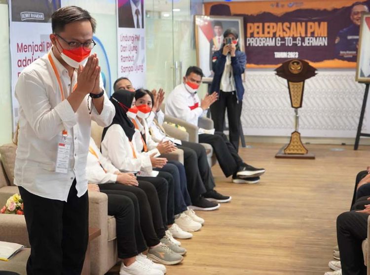 Sembilan CPMI Dilepas ke Jerman