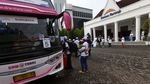 Senangnya Warga Ikuti Mudik Gratis ke Kampung Halaman