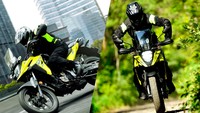 V-STROM 250SX dibekali dengan mesin single cylinder dengan 4 valve, oil-cooled dan SOHC (single overhead camshaft) yang menghasilkan kerja throttle yang yang nyaman dengan karakter penuh torsi pada RPM rendah. Foto: dok. Suzuki