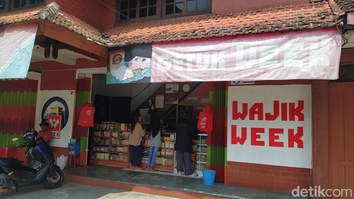 Toko Wajik Week Salaman, Kabupaten Magelang, Selasa (18/4/2023).