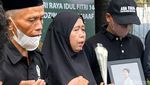 Aksi Solidaritas di Lokasi Kecelakaan Muhammad Syamil Akbar-Anak Ira Riswana