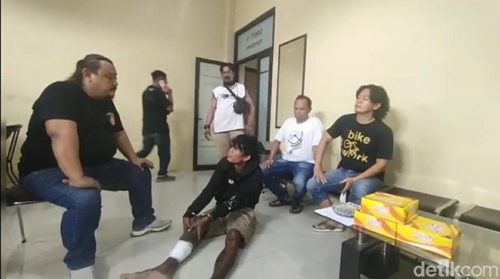 Buron kasus pembunuhan ditangkap polisi Brebes, Rabu (19/4/2023).