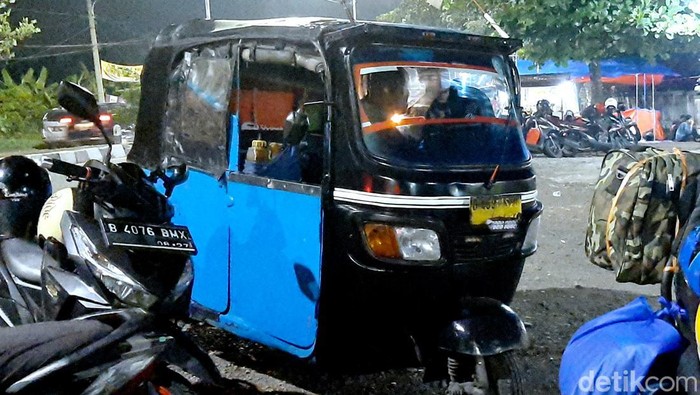 Cerita Darman mudik menggunakan bajaj.