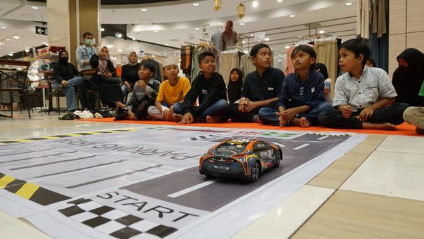 CT Arsa Foundation Ajak Anak-anak Main Bareng Emco