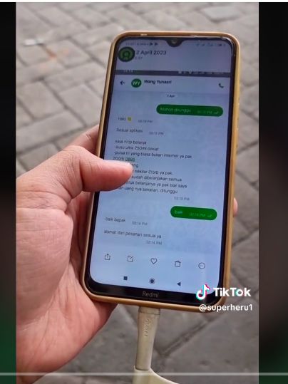 Driver ojol hampir kena orderan fiktif