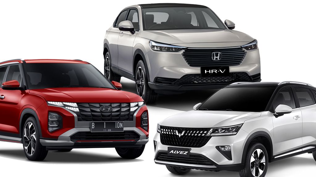 Honda HR-V, Hyundai Creta, Wuling Alvez