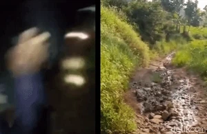 Viral Ibu Hamil Ditandu Sejauh 4 Km Lewati Jalan Neraka Sukabumi