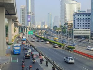 Tak Ada Kemacetan, Jalanan Jakarta Lengang di Hari Pertama Cuti Lebaran