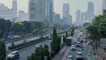 Pemandangan Langka Sepinya Jakarta yang Mulai Ditinggal Perantau
