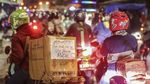 Jalur Pantura Tambun Mulai Dipadati Pemudik, Nih Potretnya