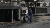 Rumah sakit itu terbakar pada Selasa (18/4/2023) sekitar pukul 12.57 waktu setempat dan padam pukul 13.33 waktu setempat.