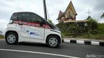 Keliling Danau Toba Tanpa Gas Emisi dengan Toyota C+Pod