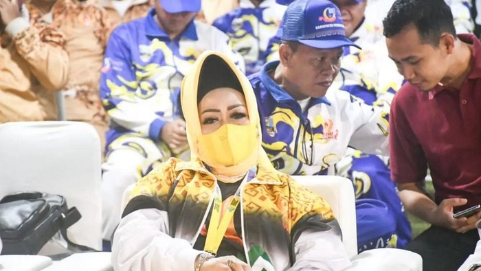 Lampung Terkait hal ini, Sekretaris Daerah Provinsi Lampung Fahrizal Darminto mengatakan bahwa Reihana dipercaya mengemban posisi tersebut bukan asal-asalan, melainkan telah melalui banyak tahapan. (Foto: Instagram @dinkeslampung)