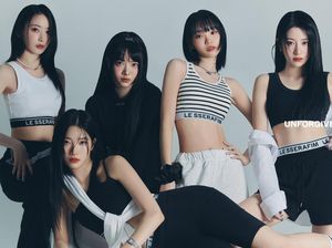Ngebut! LE SSERAFIM Jadi Girlband K-Pop Tercepat Tembus Billboard 200